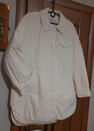 Куртка-рубашка стильная удлиненная s-m