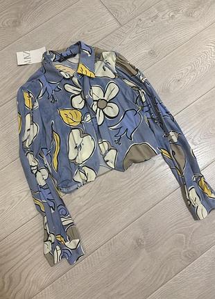 Блузка zara рубашка