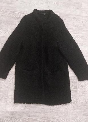 Женское пальто/кардиган из натуральной шерсти.