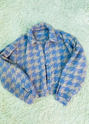 Короткий піджак олд мані гусяча лапка