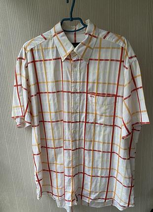 Мужская рубашка сорочка короткий рукав