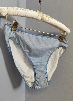 Трикотажные натуральные трусики слипы размера m