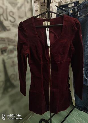 Новое теплое платье из ольвета