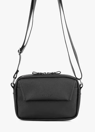 Сумка бананка "jet" harvest экокожа, черная