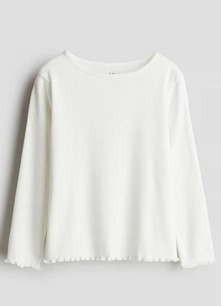 Кофта в рубчик на довгий рукав від h&m. база на кожен день стильно та зручно.