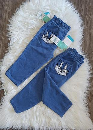 Вельветовые брюки брюки унисекс двойная 92