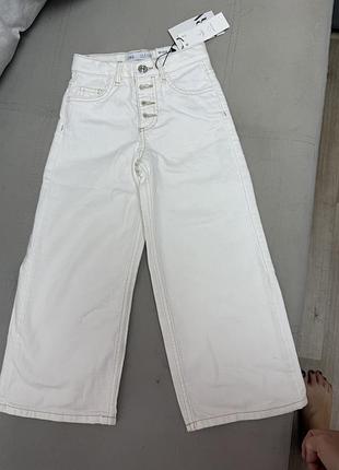 Джинсы zara 6 лет wide leg