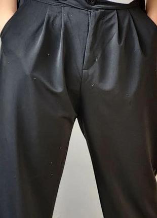 Комфортні офісні/шкільні брюки штани вільного крою