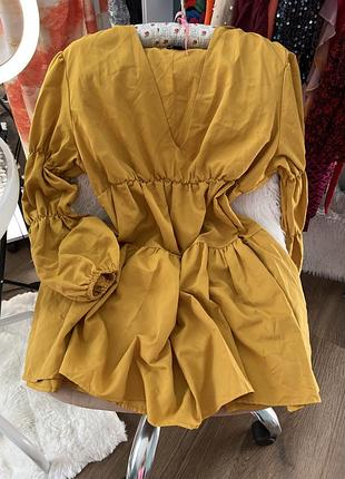 Шикарна сукня 💛 🏷️boohoo  розмір—л стан—в ідеалі🔍