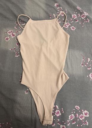 Боді жіночий з вирізом на спинці