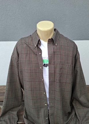 Тепла чоловіча сорочка  в клітинку. одяг з сша та канади!