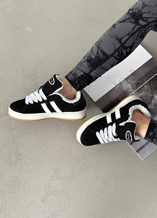 Женские качественные и стильные кроссовки stilli черные с белым