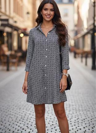 Чорна сукня-сорочка від kiss&kiss