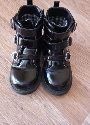 Красивые ботинки next, стелька 17-17,5