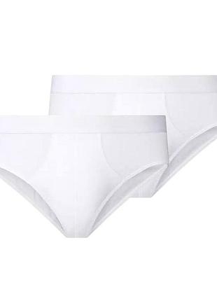 Набір трусів сліпів чоловічих 2 шт р. м (5)- 46/48 напівобʼєм талії - 34 см , висота-24 см 95% бавовна  royal class - німеччина   170