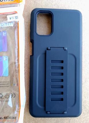 Бампер на samsung м31 s противоударный wristband черный