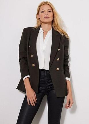 Пиджак блейзер двубортный теплый f&amp;f р.16