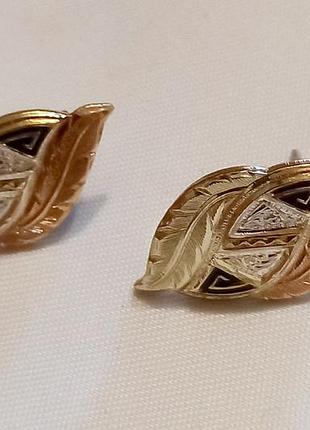 Изысканные серьги. англия.