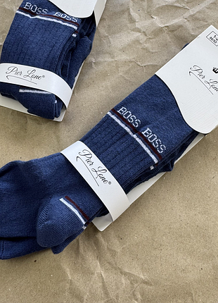 Колготи boss сині 2