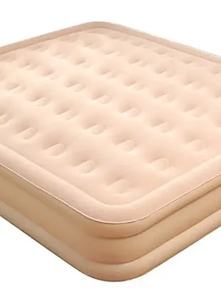 Надувной матрас двуспальный jr-5063 (200*180*40см) с аккумуляторным насосом типа type-c