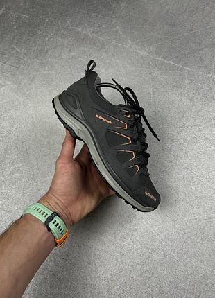 Lowa innox evo gtx кросівки мембрана трек хайк похідні сірі gore tex