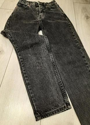 Джинсы женские mom с высокой посадкой zara 32 размер