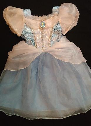 Карнавальное платье золушка на девочку 3 года, дисней