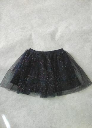 Детская юбка пачка туту в блестках