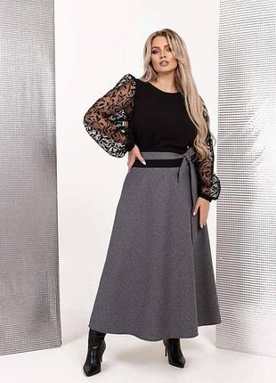 Спідниця жіноча шерстяна