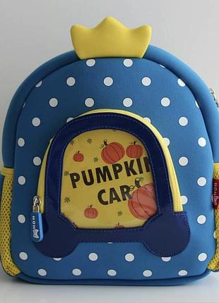 Розпродаж!оригінальний 3d рюкзак nohoo "карета принцеси/гарбуз (pumpkin car)" .вік 2-6 років.