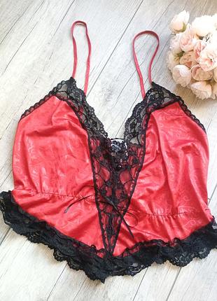 Маечка в бельевом стиле, майка для сна