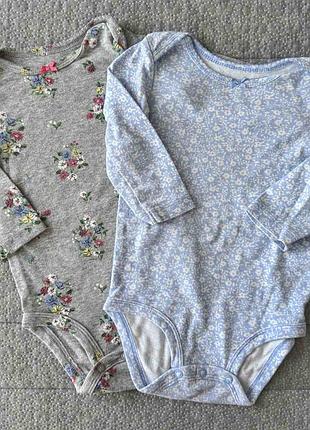 Бодіки з довгим рукавом картерс carters