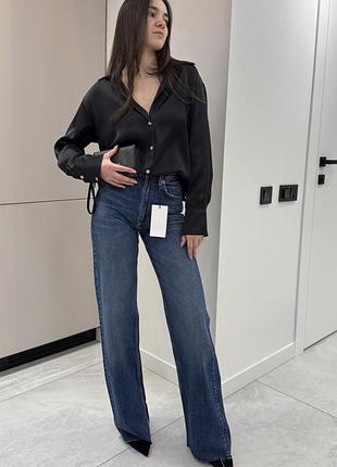 Джинси zara wide leg