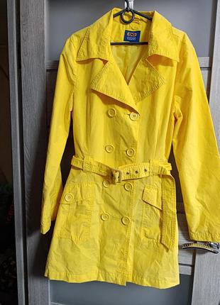 Жовтий тренч для стильної пані o.ha