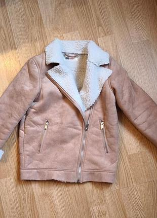 Куртка на девочку, демисезонная, h&amp;m, в отличном состоянии