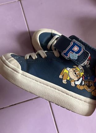 Високі кросівки paw patrol