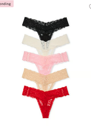 Трусы victoria secret набор 5 шт