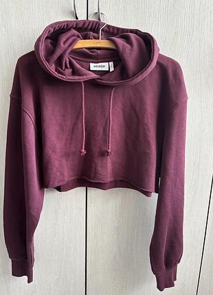 Вкорочена толстовка оверсайз