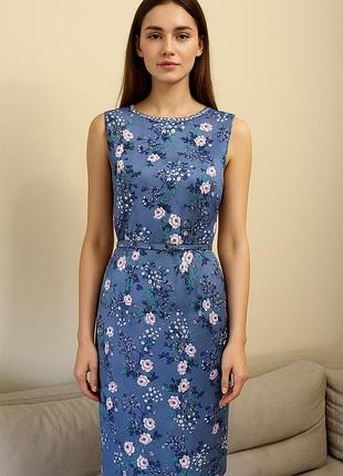 Красива атласна сукня, розмір l