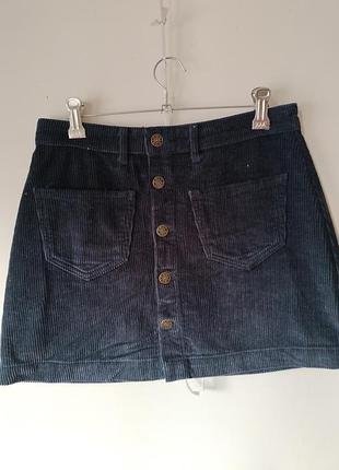 Юбка вельвет