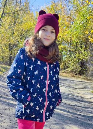 Курточка деми/зима 128/134