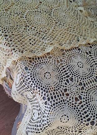 Две скатерти ручная работа