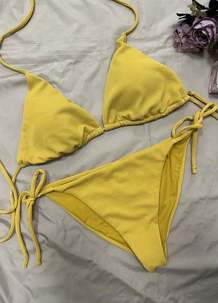 Роздільний купальник рубчик