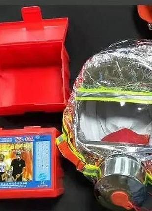Маска протигаз, панорамний протигаз fire mask 7