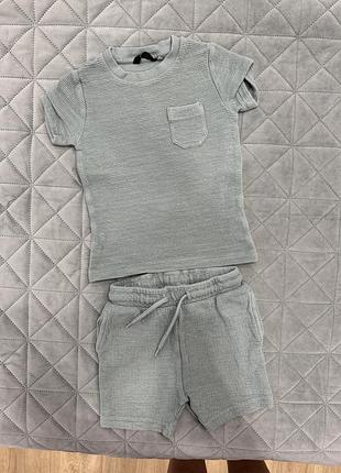 Набір: футболка, шорти next 92