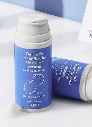 Зволожуючий бар’єрний крем purito seoul dermide relief barrier moisturizer