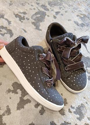 Кеды замшевые фирменные туфли