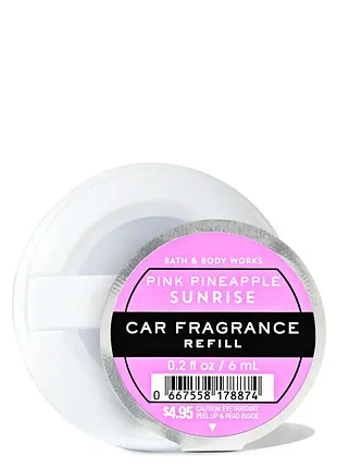 Запасная таблетка для освежителя bath and body works pink pineapple sunrise