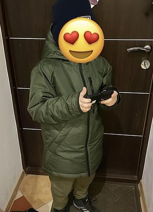 Куртка зимова calvin klein/ дитяча зимова парка calvin klein оригінал