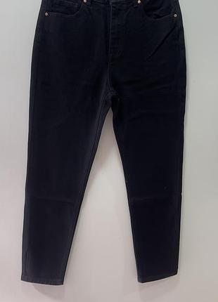 Оригінальні жіночі джинси чорного кольору модель мом бренд miss bonbon